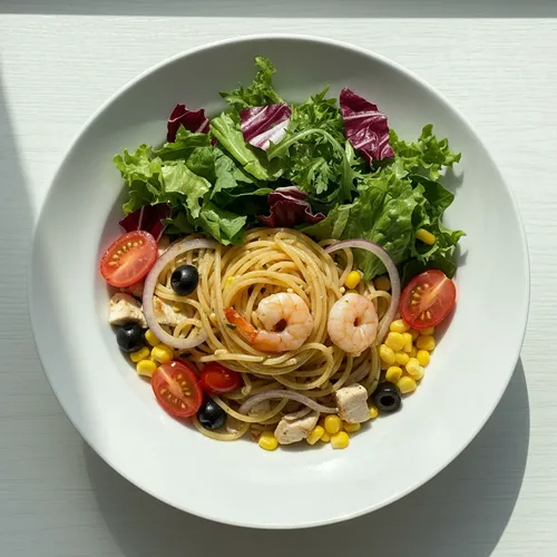 サラダパスタ