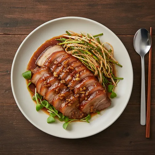 スユクカンジャンジョリム（豚肉の醤油煮）