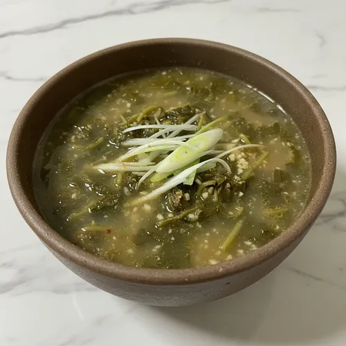 쑥 된장국