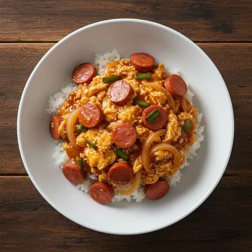 ウインナー丼