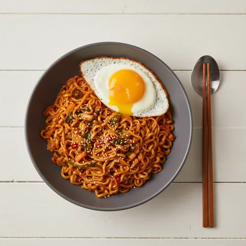 ペク・ソンセン風シンラーメン炒め麺