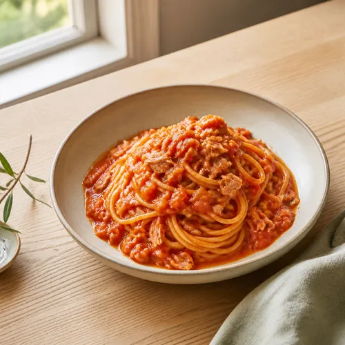 ツナトマトパスタ