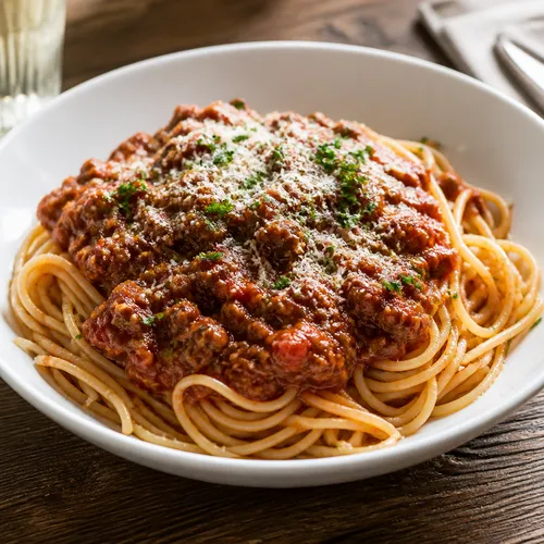 ミートソーススパゲッティ