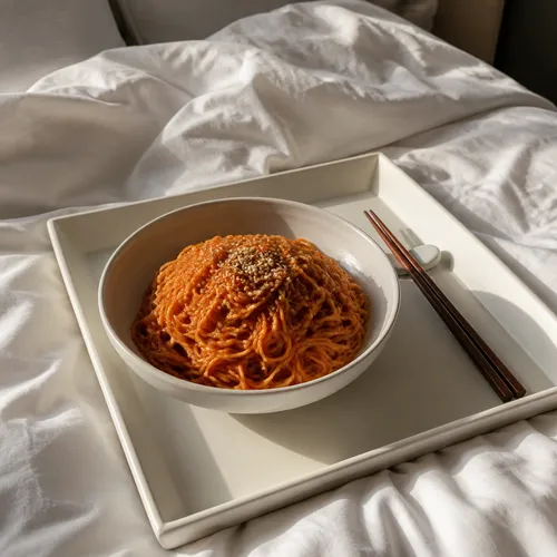 電子レンジでビビンククス