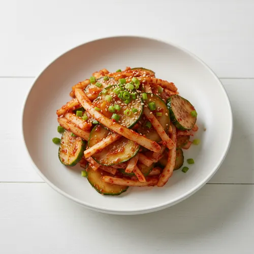 도라지 초무침