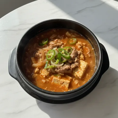 참치두부짜글이