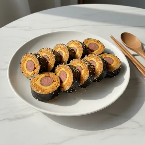 ブルダックソーセージキンパ