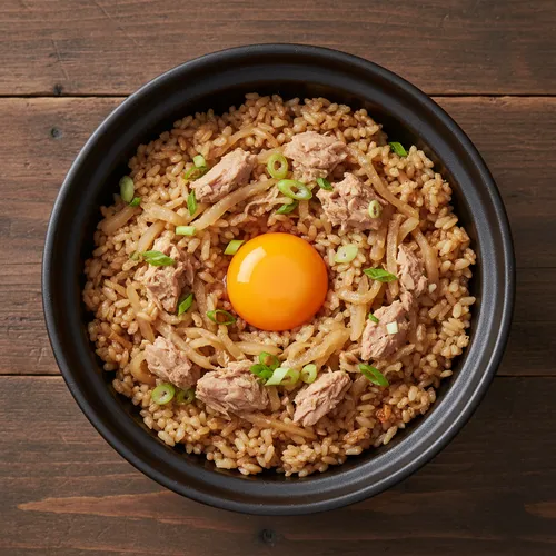 大根ツナ釜飯