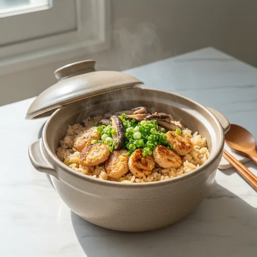 明太子の釜飯