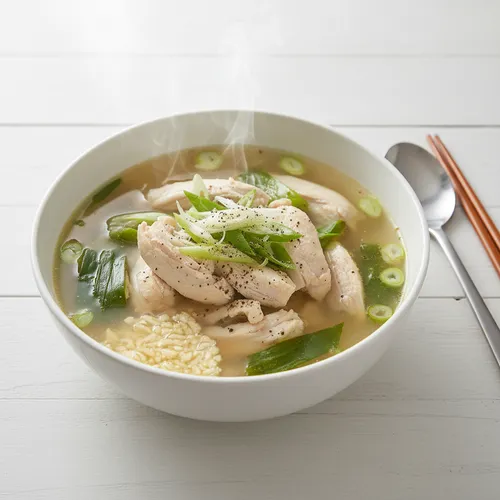 鶏ささみスープ