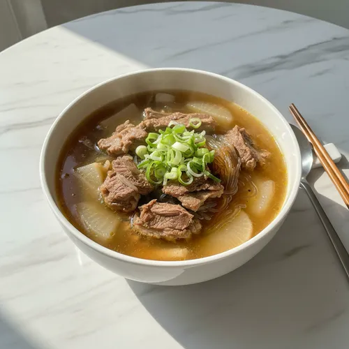 サムギョプサルカルビタン(骨なしカルビスープ)