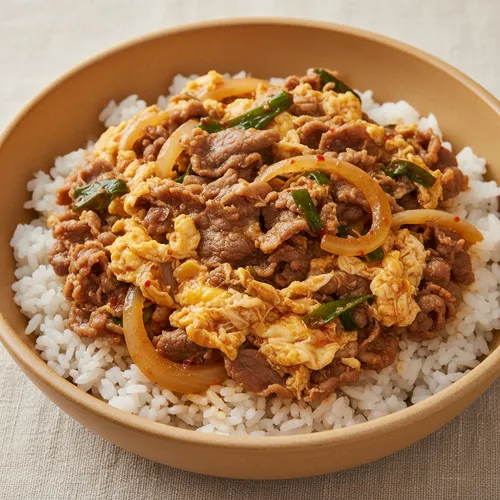 人生の辛旨牛丼