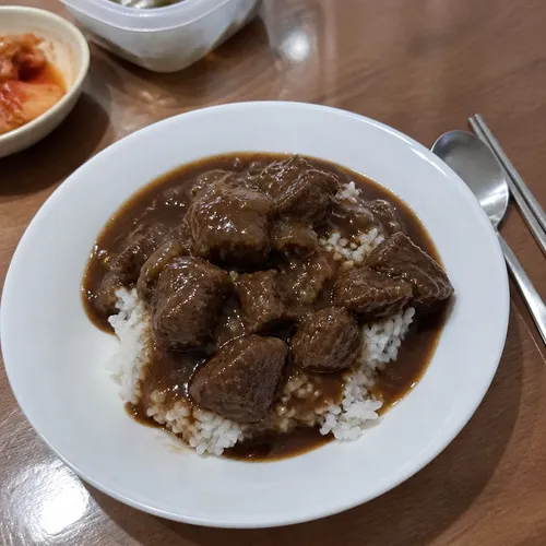 ビーフティップ＆ライス（ビーフグレービー丼）