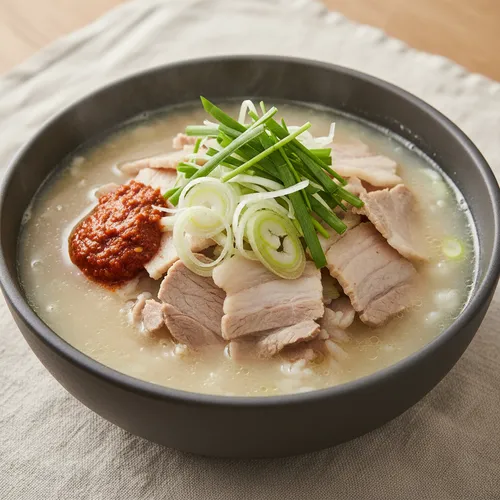 臭みゼロの豚肉スープご飯