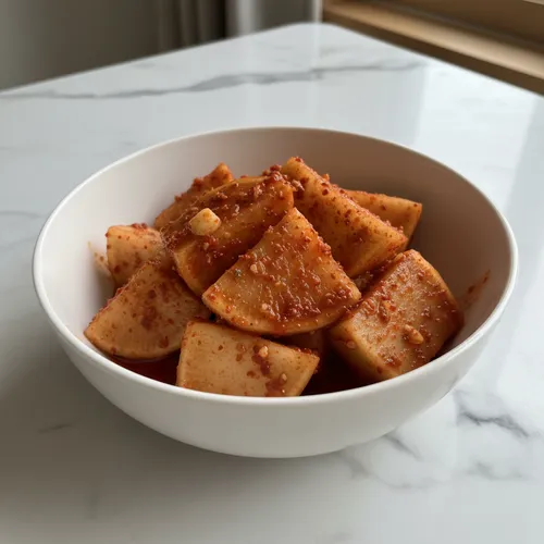섞박지
