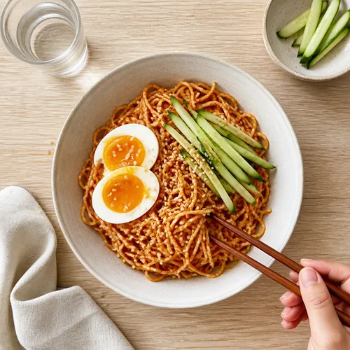 ダイエット豆腐ビビン麺