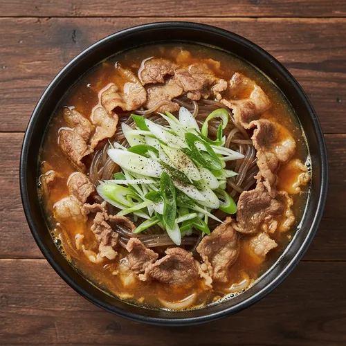 牛バラ薄切り肉のカルビタン