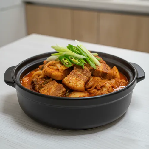 トンサムギョプキムチ蒸し
