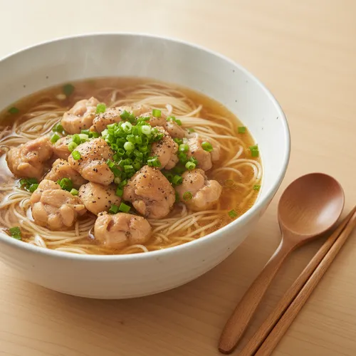 日本人の友達が教えてくれた超簡単チキンラーメン