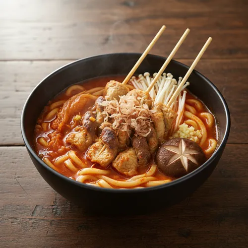 トゥダリ風キムチうどん
