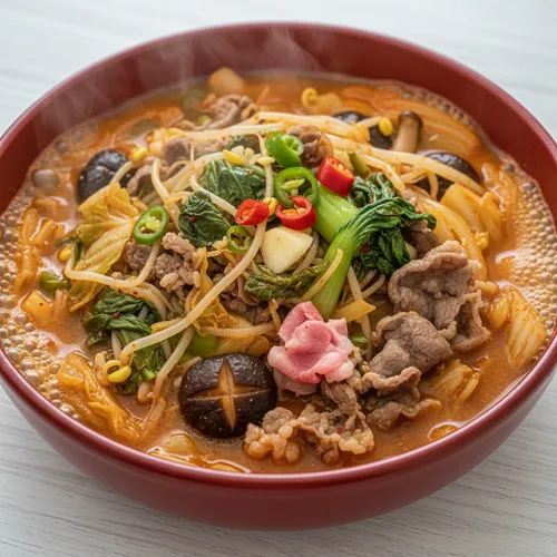 超簡単！冷蔵庫の残り物で作る辛旨シャブシャブ