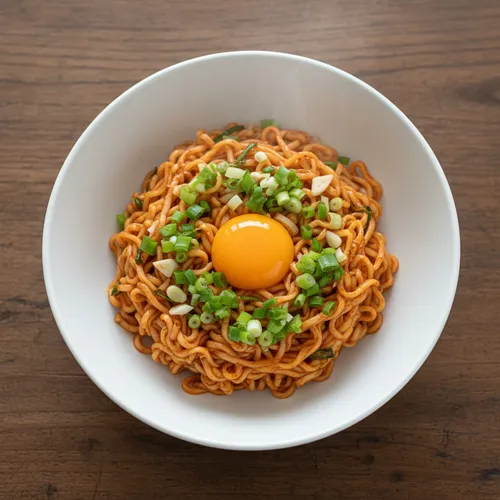 シンラーメンマヨビビン麺
