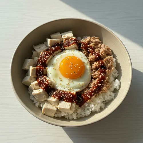 17kg減量！おぼろ豆腐ツナビビンバ