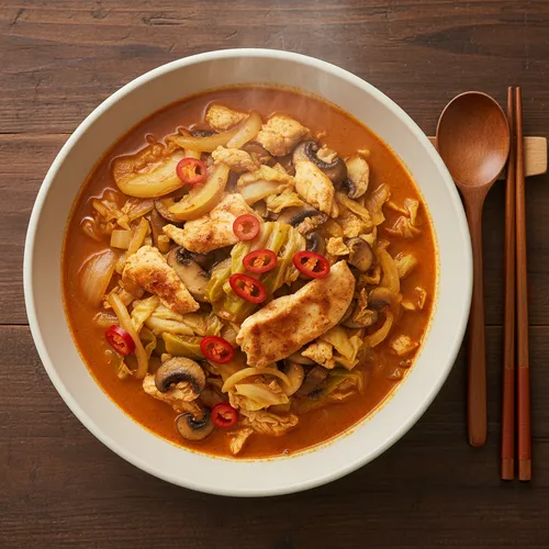 スパイシーキャベツカレー