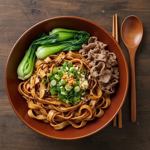 中華風スパイシー甘酢ビビン麺（ヤミヌードル）