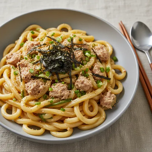 ツナマヨビビンうどん