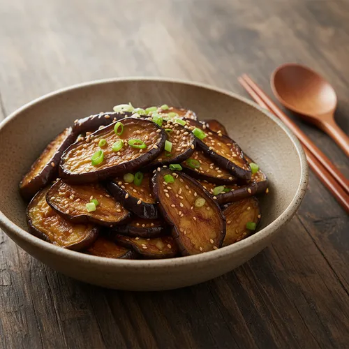 ナスの炒め物