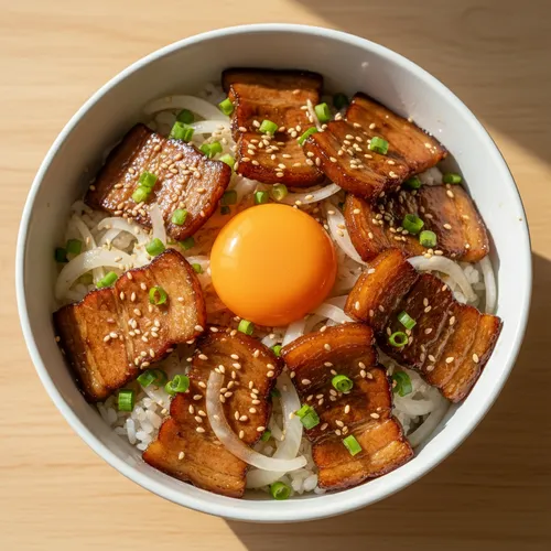 余ったポッサムで作るチャーシュー丼