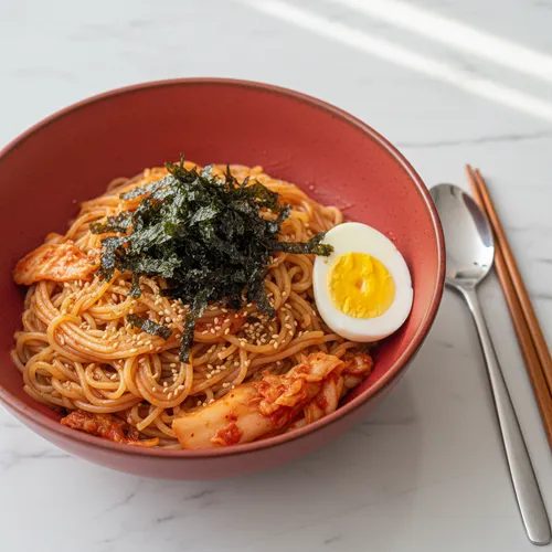甘酸っぱい超簡単ビビン麺