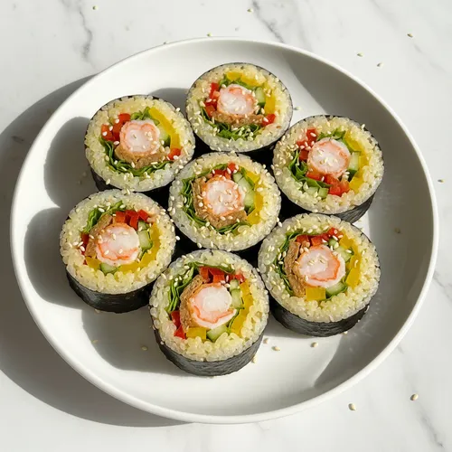 새우유부김밥