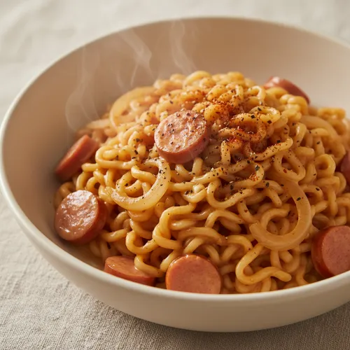 シンラーメン ロゼクリームパスタ