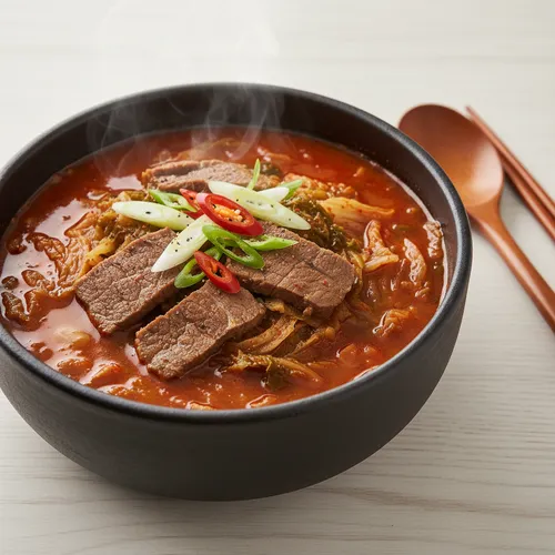 絶品！牛すね肉と若白菜のスープ