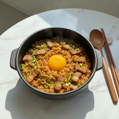 カルビの釜飯