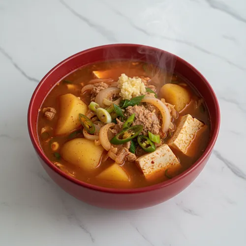 참치고추장찌개