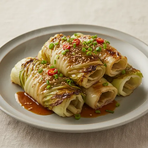 ミニ白菜のグリル