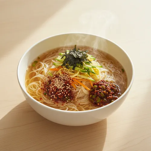 チャンチグクス（韓国風かけそば）