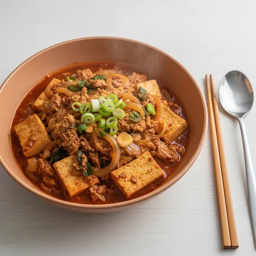 참치 두부 조림
