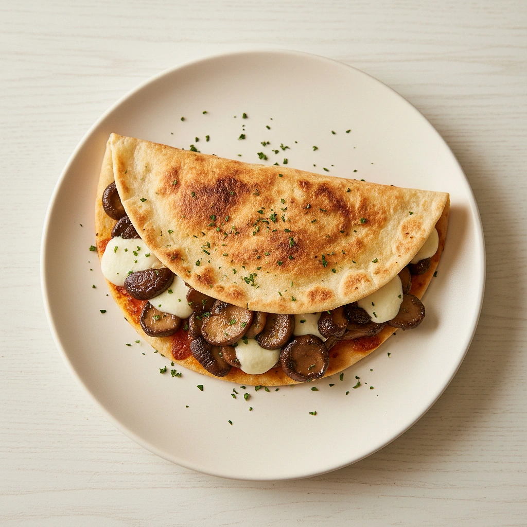 プンギピザ(ダイエットきのこピザ)