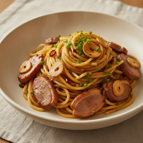 ソン・シギョンの鴨の燻製パスタ