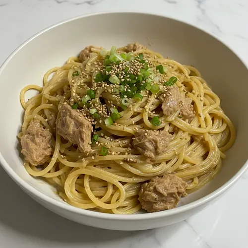 簡単ツナマヨパスタ