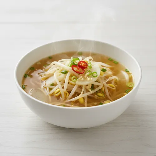 コンナムルク（大豆もやしスープ）
