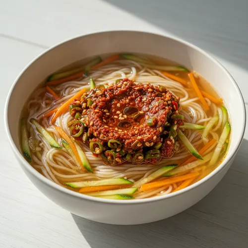 3분 컷 잔치국수