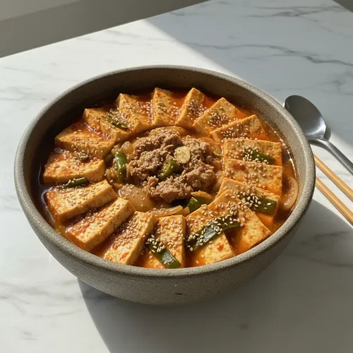 ツナと豆腐の煮込み