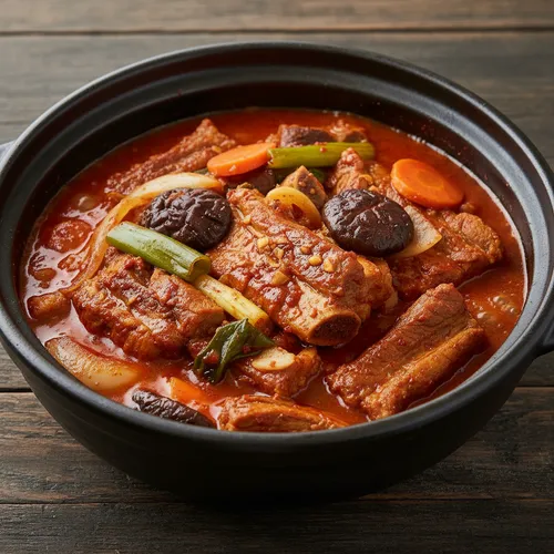 매운 돼지갈비찜