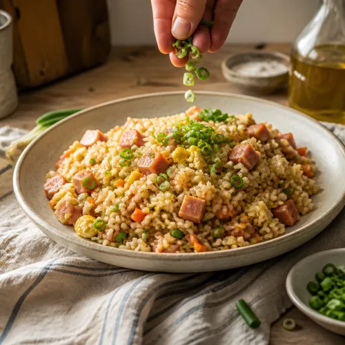 ホユンシェフのスパム黄金炒飯