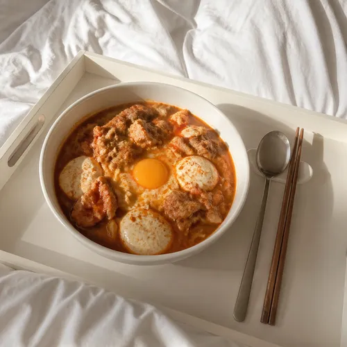 원팬 우삼겹 순두부찌개